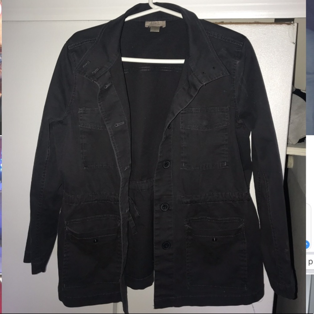 Charcoal grey Loft Jacket